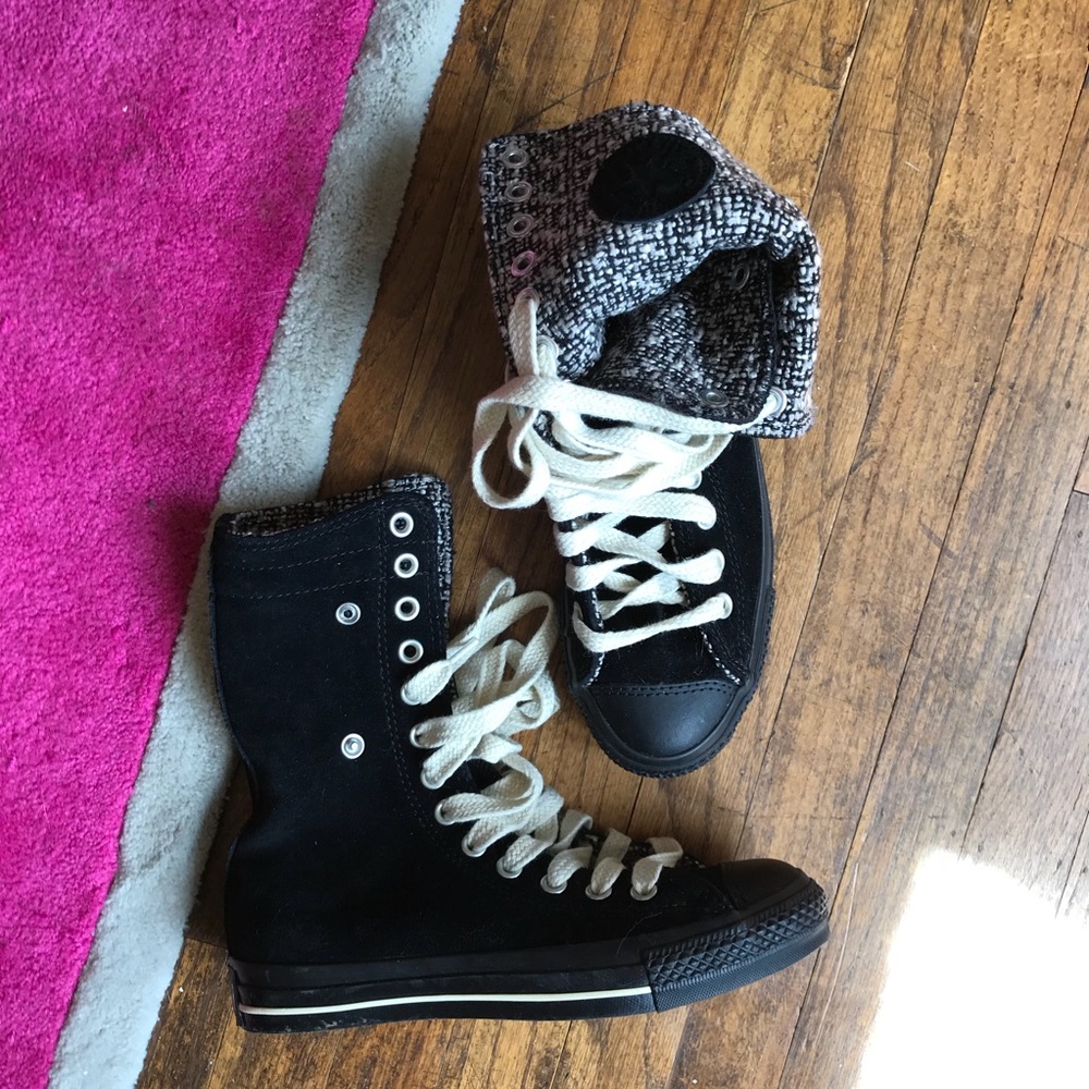 Converse All Star Suede/Leather Sneakers Hi-Tops